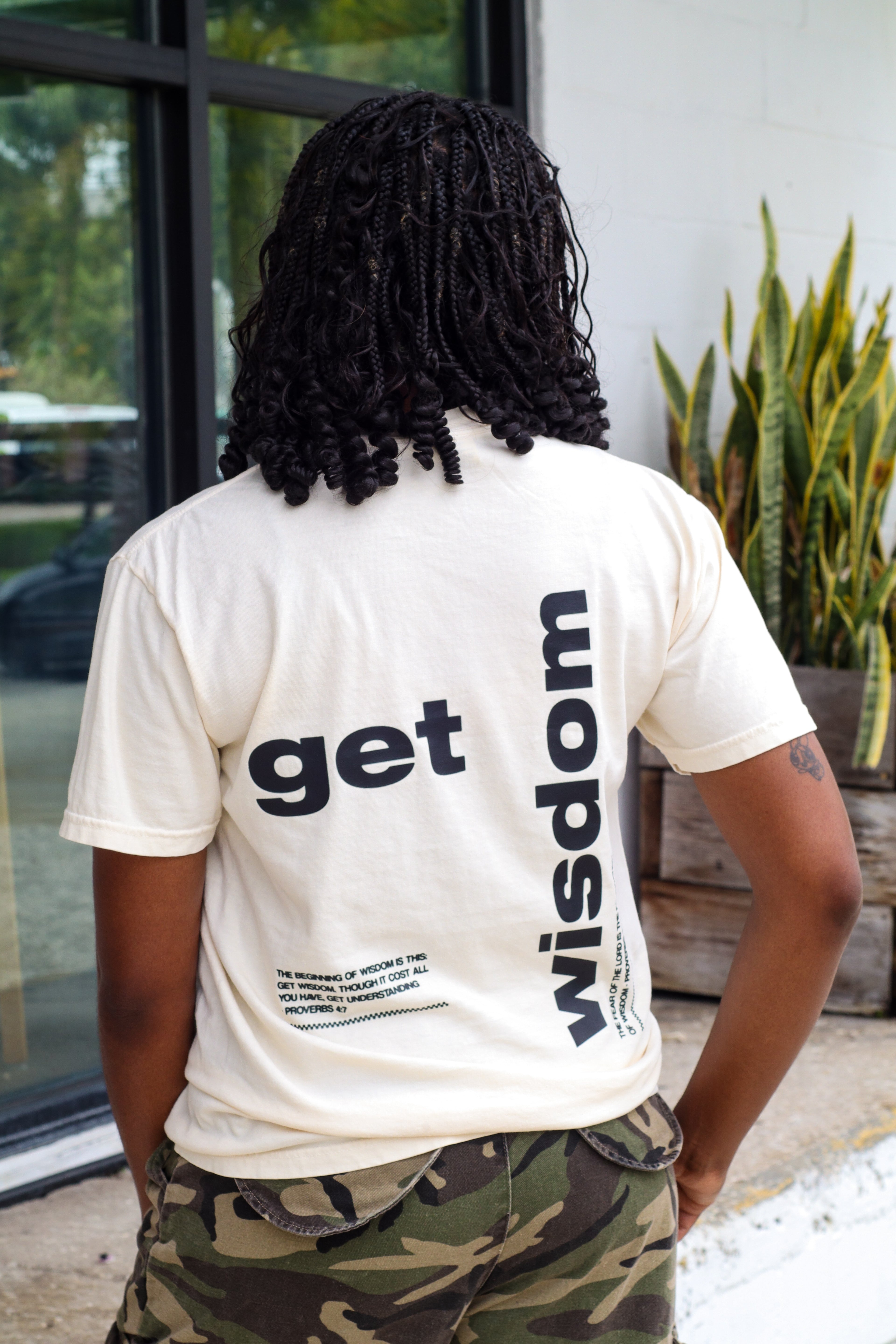 Christian Clothing - Get Wisdom Tee - Elevate Light Co.