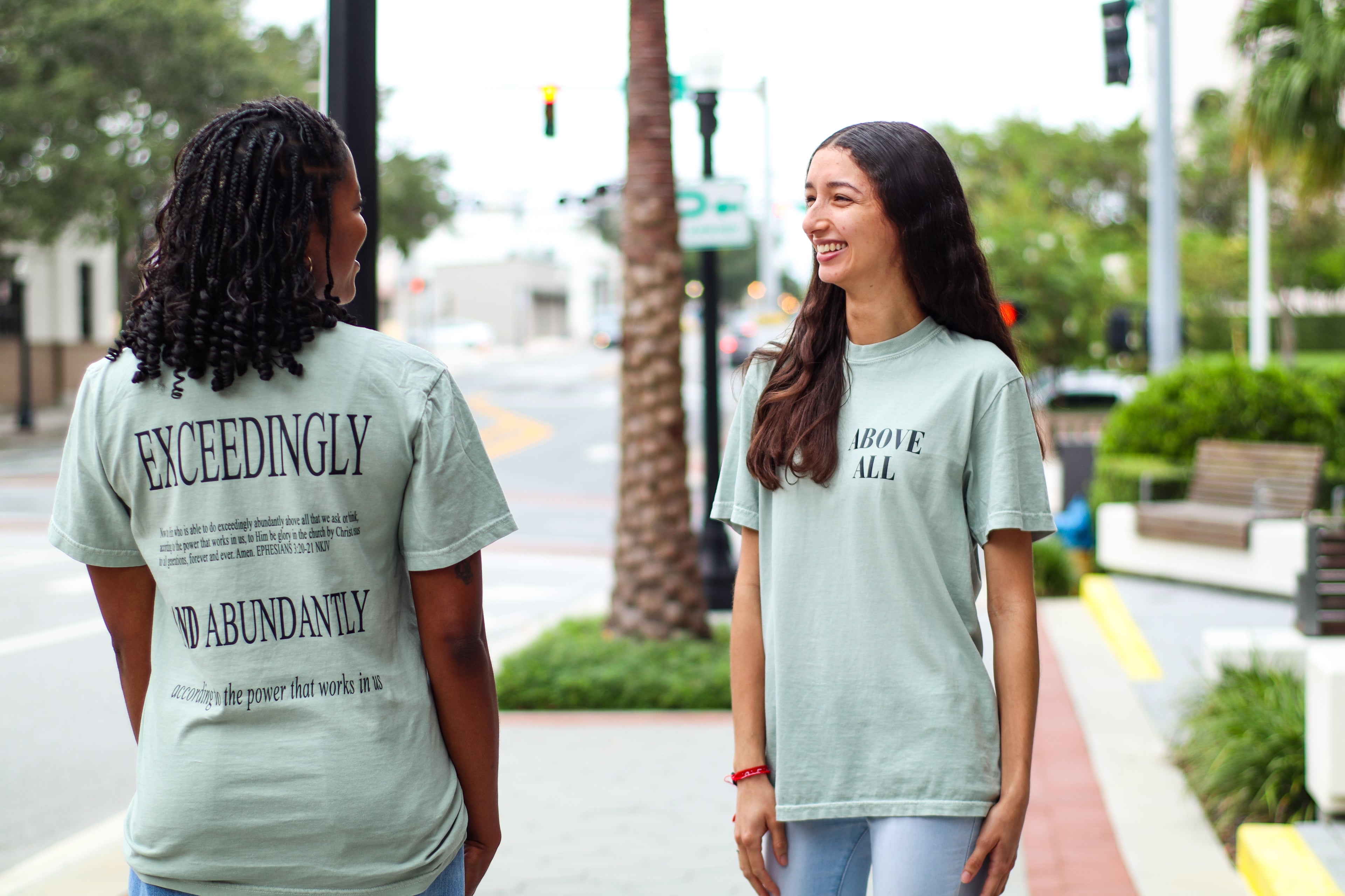 Christian Clothing - Above All Tee - Elevate Light Co.